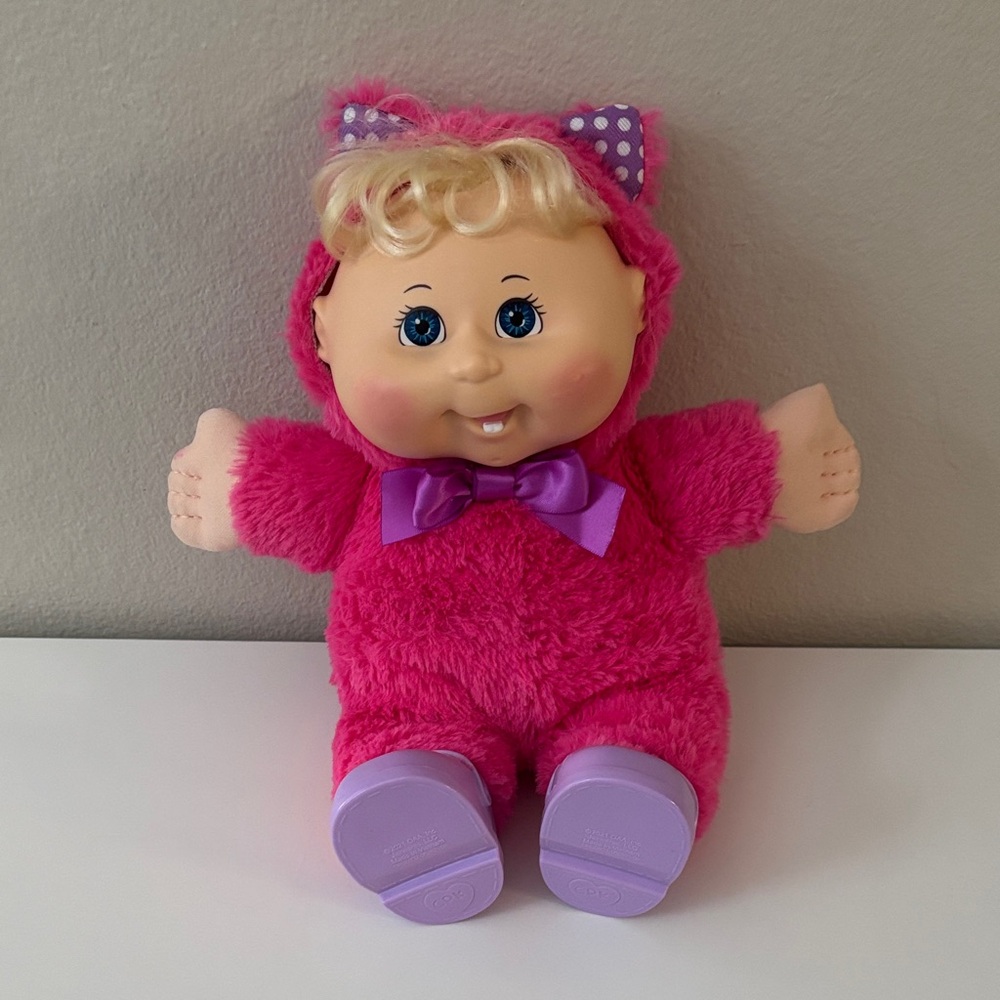 CPK Charming Pink and Purple Plush Doll